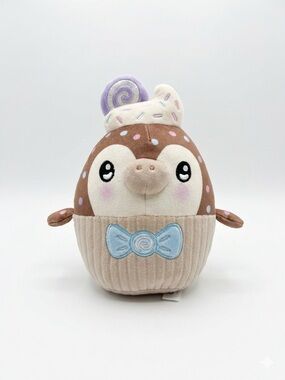 Moriah Elizabeth Wiwee Penguin Cupcake Plush 8” Cute Collectible Toy